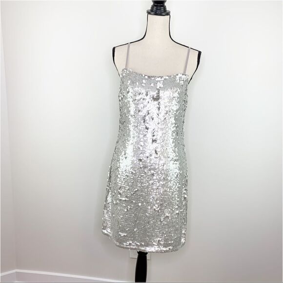 LULUS Sequin Mini Dress - Picture 3 of 12